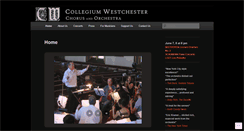 Desktop Screenshot of collegiumwestchester.org