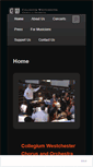 Mobile Screenshot of collegiumwestchester.org